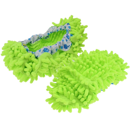 Pair of Multifunction Cleaning Slipper Cover Mop Floor Clean Shoes Covers(Green) - Sponges, Cloths & Brushes by PMC Jewellery | Online Shopping South Africa | PMC Jewellery | Buy Now Pay Later Mobicred