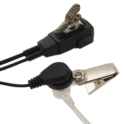 Handheld Transceiver Earpiece Headset for Walkie Talkies, 3.5mm + 2.5mm Plug(Black) - Microphones & Headsets by PMC Jewellery | Online Shopping South Africa | PMC Jewellery | Buy Now Pay Later Mobicred