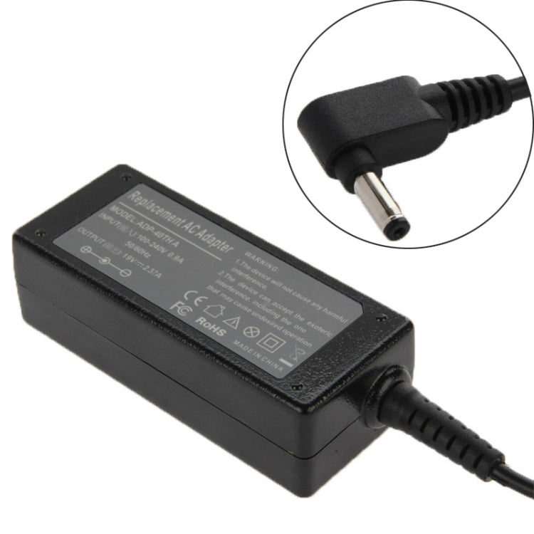 ADP-40THA 19V 2.37A AC Adapter for Asus Laptop, Output Tips: 4.0mm x 1.35mm(US Plug) - For Asus by PMC Jewellery | Online Shopping South Africa | PMC Jewellery | Buy Now Pay Later Mobicred