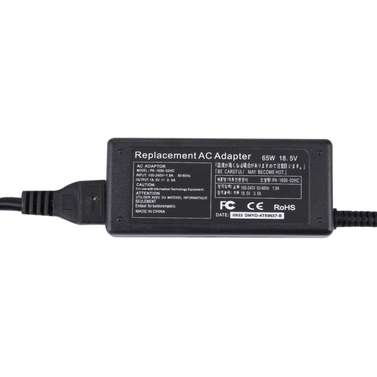 EU Plug AC Adapter 18.5V 3.5A 65W for HP COMPAQ Notebook, Output Tips: 4.8 x 1.7mm(Black) - For HP by PMC Jewellery | Online Shopping South Africa | PMC Jewellery | Buy Now Pay Later Mobicred