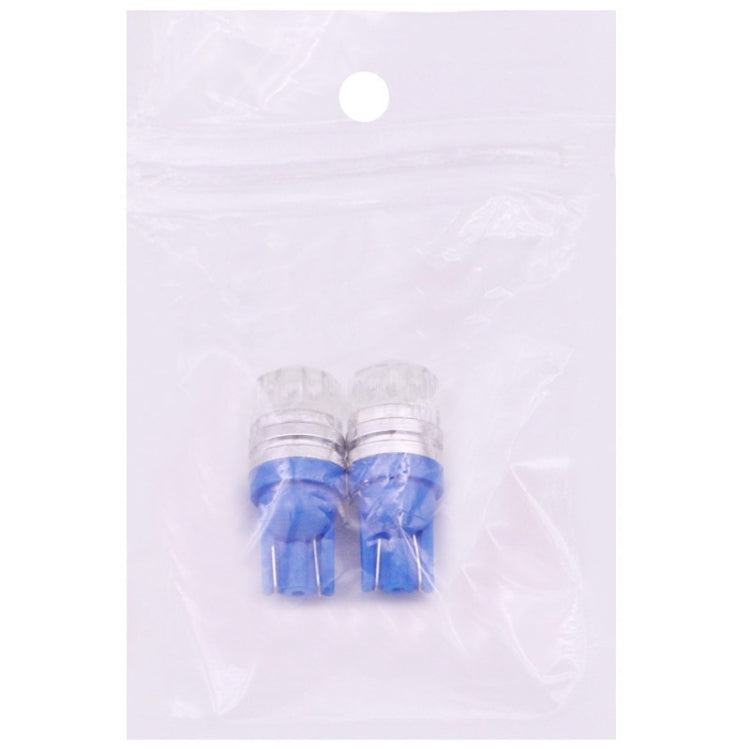 2 PCS T10 1.5W 60LM 1 LED Dark Blue COB LED Brake Light for Vehicles, DC12V(Dark Blue) - Instrument Lights by PMC TechLife | Online Shopping South Africa | PMC TechLife | Buy Now Pay Later Mobicred