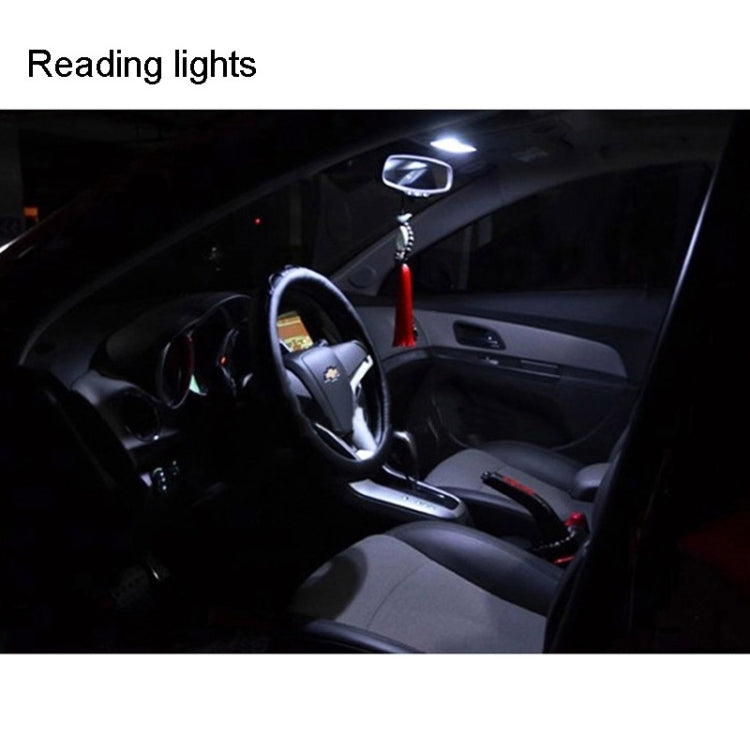 2 PCS T10 1.5W 60LM 1 LED Green COB LED Brake Light for Vehicles, DC12V(Green) - Instrument Lights by PMC TechLife | Online Shopping South Africa | PMC TechLife | Buy Now Pay Later Mobicred