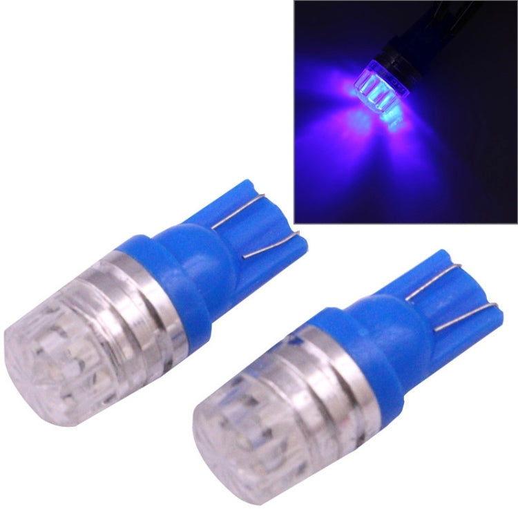 2 PCS T10 1.5W 60LM 1 LED Blue COB LED Brake Light for Vehicles, DC12V(Blue) - Instrument Lights by PMC TechLife | Online Shopping South Africa | PMC TechLife | Buy Now Pay Later Mobicred
