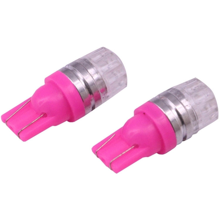 2 PCS T10 1.5W 60LM 1 LED Magenta COB LED Brake Light for Vehicles, DC12V(Magenta) - Instrument Lights by PMC TechLife | Online Shopping South Africa | PMC TechLife | Buy Now Pay Later Mobicred
