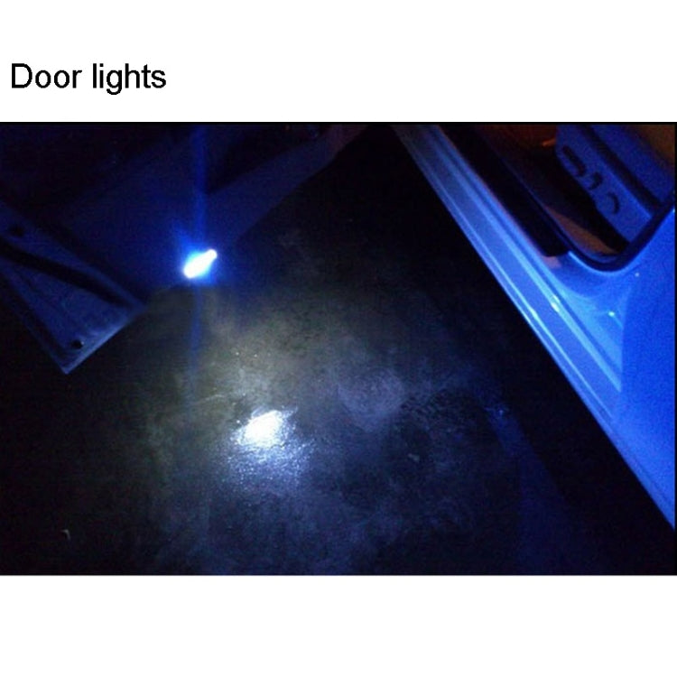 2 PCS T10 1.5W 60LM 1 LED White COB LED Brake Light for Vehicles, DC12V(White) - Instrument Lights by PMC TechLife | Online Shopping South Africa | PMC TechLife | Buy Now Pay Later Mobicred
