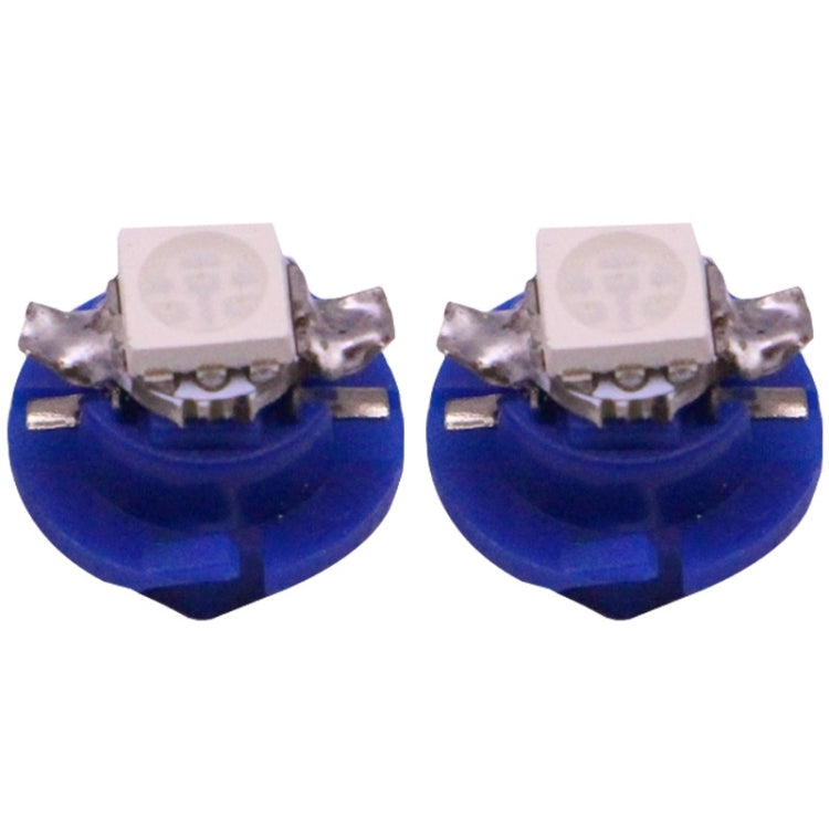 2 PCS B8.4 Blue Light 0.2W 12LM 1 LED SMD 5050 LED Instrument Light Bulb Dashboard Light for Vehicles, DC 12V(Blue) - Instrument Lights by PMC TechLife | Online Shopping South Africa | PMC TechLife | Buy Now Pay Later Mobicred