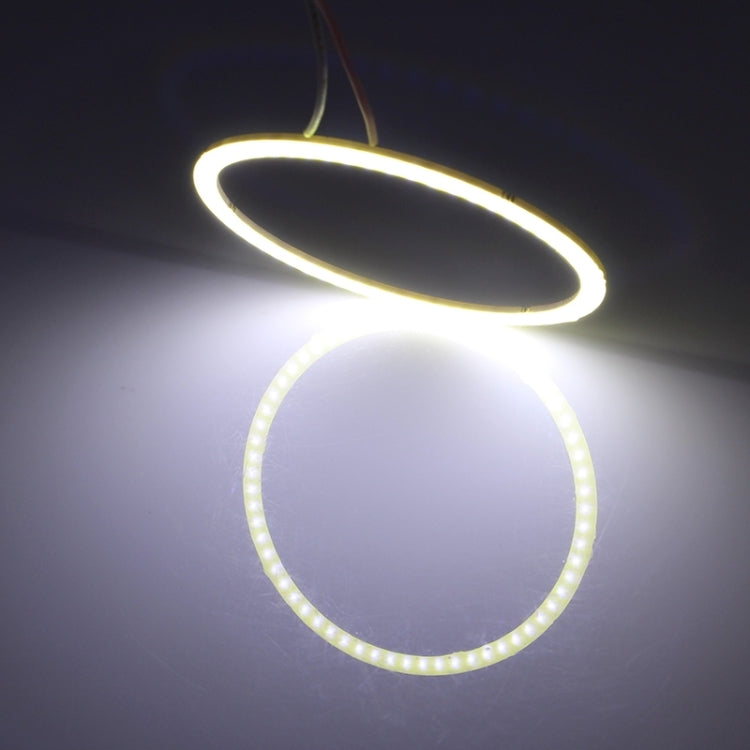 110mm 5W 180LM Angel Eyes Circles Car Headlight White Light COB LED Lights for Vehicles, DC 12-24V - Eagle Eye Lamps by PMC TechLife | Online Shopping South Africa | PMC TechLife | Buy Now Pay Later Mobicred