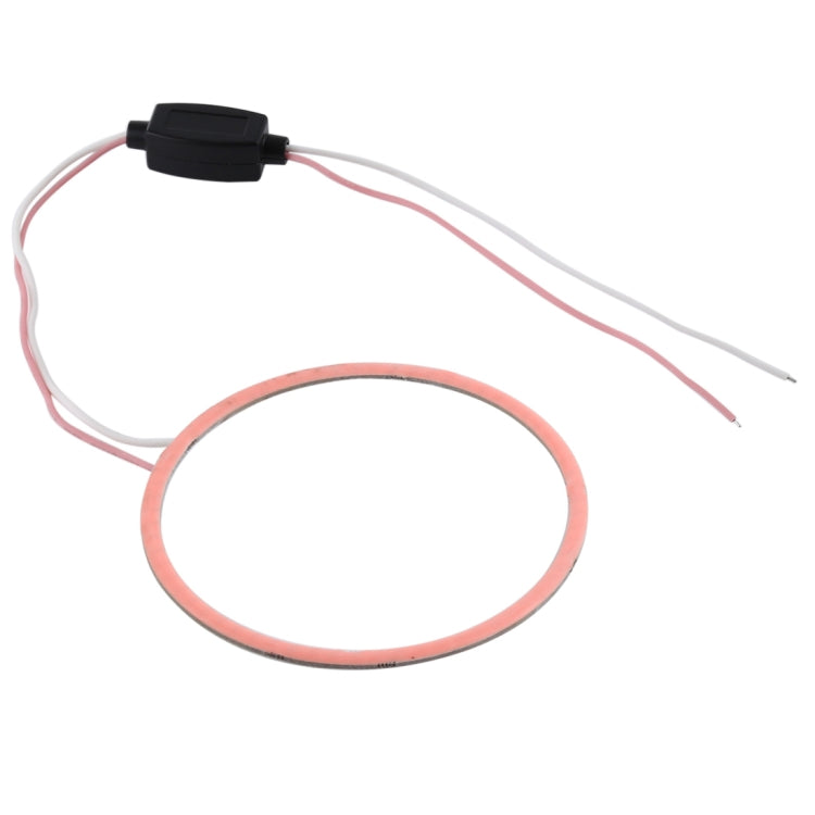90mm 5W 180LM Angel Eyes Circles Car Headlight COB LED Lights for Vehicles, DC 12-24V(Pink Light) - Eagle Eye Lamps by PMC TechLife | Online Shopping South Africa | PMC TechLife | Buy Now Pay Later Mobicred