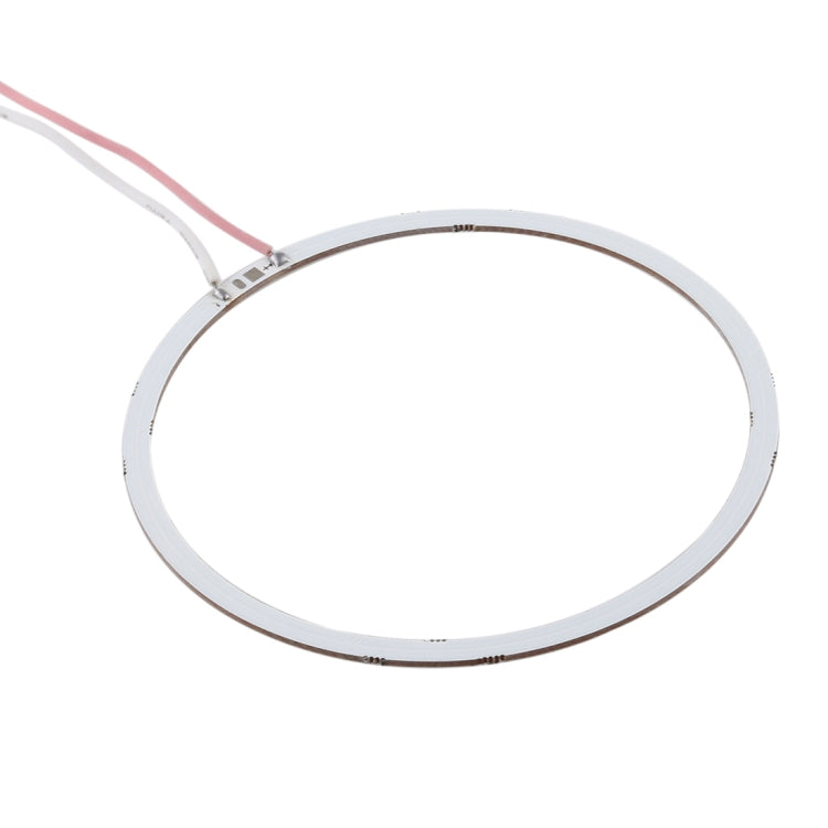 90mm 5W 180LM Angel Eyes Circles Car Headlight COB LED Lights for Vehicles, DC 12-24V (Red Light) - Eagle Eye Lamps by PMC TechLife | Online Shopping South Africa | PMC TechLife | Buy Now Pay Later Mobicred