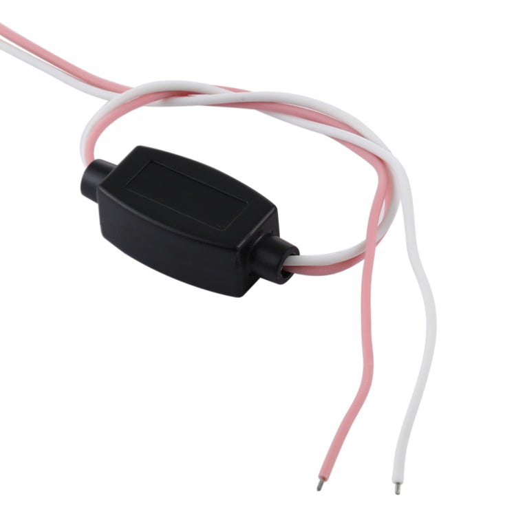 90mm 5W 180LM Angel Eyes Circles Car Headlight COB LED Lights for Vehicles, DC 12-24V (Red Light) - Eagle Eye Lamps by PMC TechLife | Online Shopping South Africa | PMC TechLife | Buy Now Pay Later Mobicred