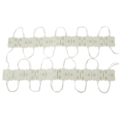 Module Light Strip, 20x 3-LED White Light 5630 SMD LED, DC 12V - LED Module Light by PMc TechLife | Online Shopping South Africa | PMc TechLife | Buy Now Pay Later Mobicred