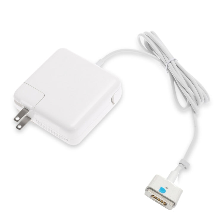 A1435 60W 16.5V 3.65A 5 Pin MagSafe 2 Power Adapter for MacBook, Cable Length: 1.6m, US Plug(White) - Cable & Adapter by PMC Jewellery | Online Shopping South Africa | PMC Jewellery | Buy Now Pay Later Mobicred