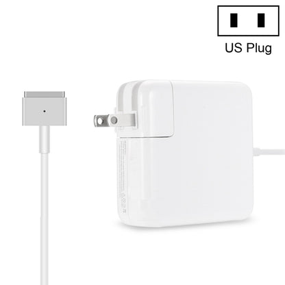 A1424 85W 20V 4.25A 5 Pin MagSafe 2 Power Adapter for MacBook, Cable Length: 1.6m, US Plug(White) - Cable & Adapter by PMC Jewellery | Online Shopping South Africa | PMC Jewellery | Buy Now Pay Later Mobicred