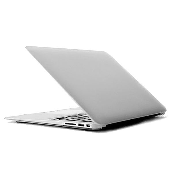 ENKAY for MacBook Air 13.3 inch (US Version) 4 in 1 Frosted Hard Shell Plastic Protective Case with Screen Protector & Keyboard Guard & Anti-dust Plugs(White) - MacBook Air Cases by ENKAY | Online Shopping South Africa | PMC Jewellery | Buy Now Pay Later Mobicred