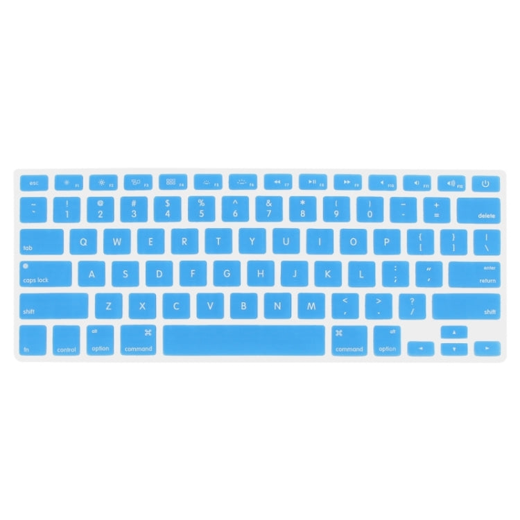 ENKAY for MacBook Air 13.3 inch (US Version) / A1369 / A1466 4 in 1 Crystal Hard Shell Plastic Protective Case with Screen Protector & Keyboard Guard & Anti-dust Plugs(Blue) - MacBook Air Cases by ENKAY | Online Shopping South Africa | PMC Jewellery | Buy Now Pay Later Mobicred