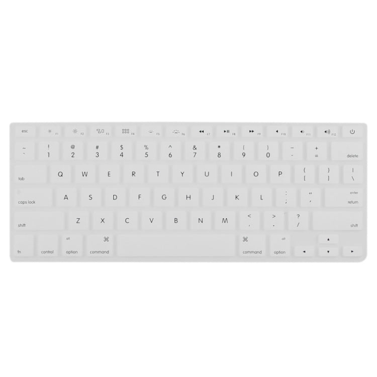 ENKAY for MacBook Pro Retina 13.3 inch (US Version) / A1425 / A1502 4 in 1 Crystal Hard Shell Plastic Protective Case with Screen Protector & Keyboard Guard & Anti-dust Plugs(White) - MacBook Pro Cases by ENKAY | Online Shopping South Africa | PMC Jewellery | Buy Now Pay Later Mobicred