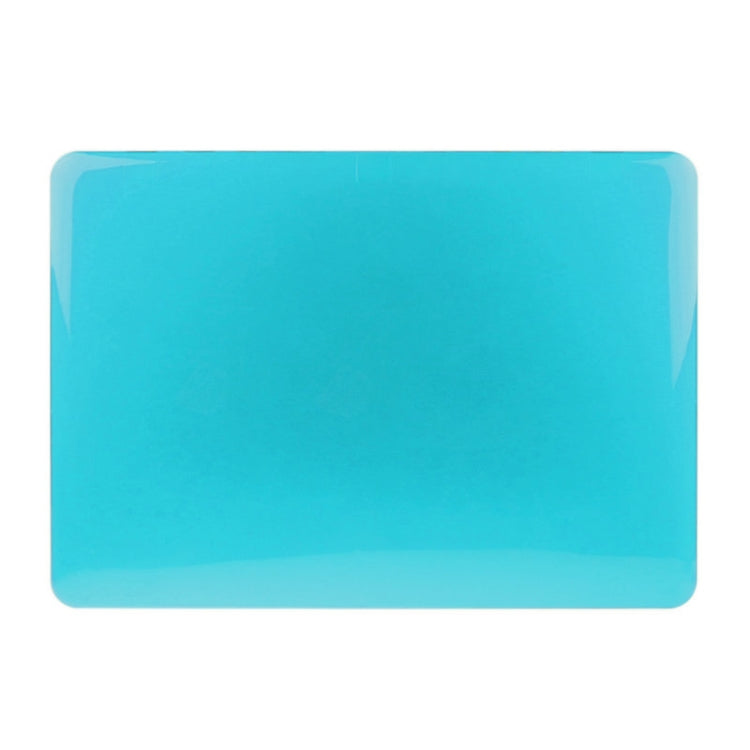 ENKAY for Macbook Air 11.6 inch (US Version) / A1370 / A1465 Hat-Prince 3 in 1 Crystal Hard Shell Plastic Protective Case with Keyboard Guard & Port Dust Plug(Blue) - free shipping - PMC Jewellery - Order now!