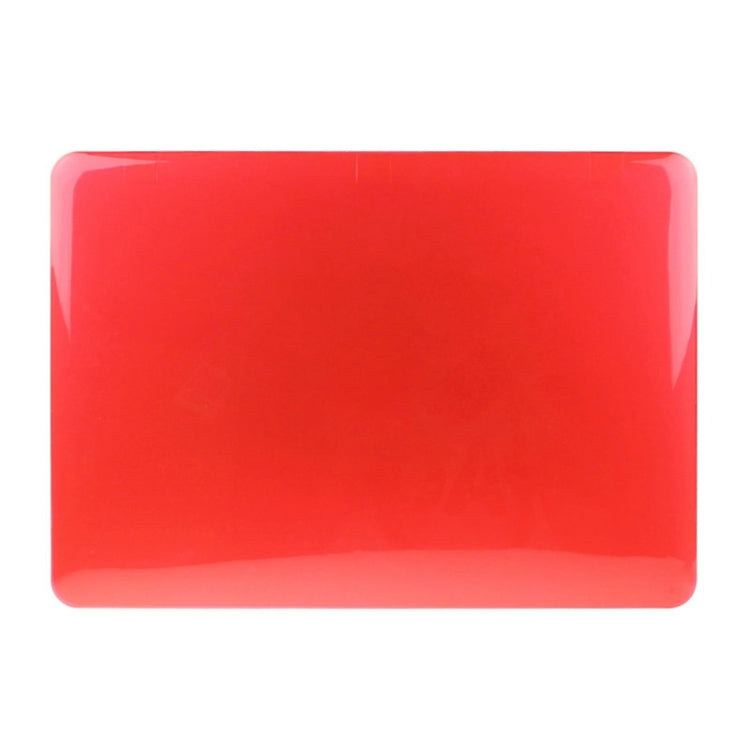 ENKAY for Macbook Air 11.6 inch (US Version) / A1370 / A1465 Hat-Prince 3 in 1 Crystal Hard Shell Plastic Protective Case with Keyboard Guard & Port Dust Plug(Red) - free shipping - PMC Jewellery - Order now!