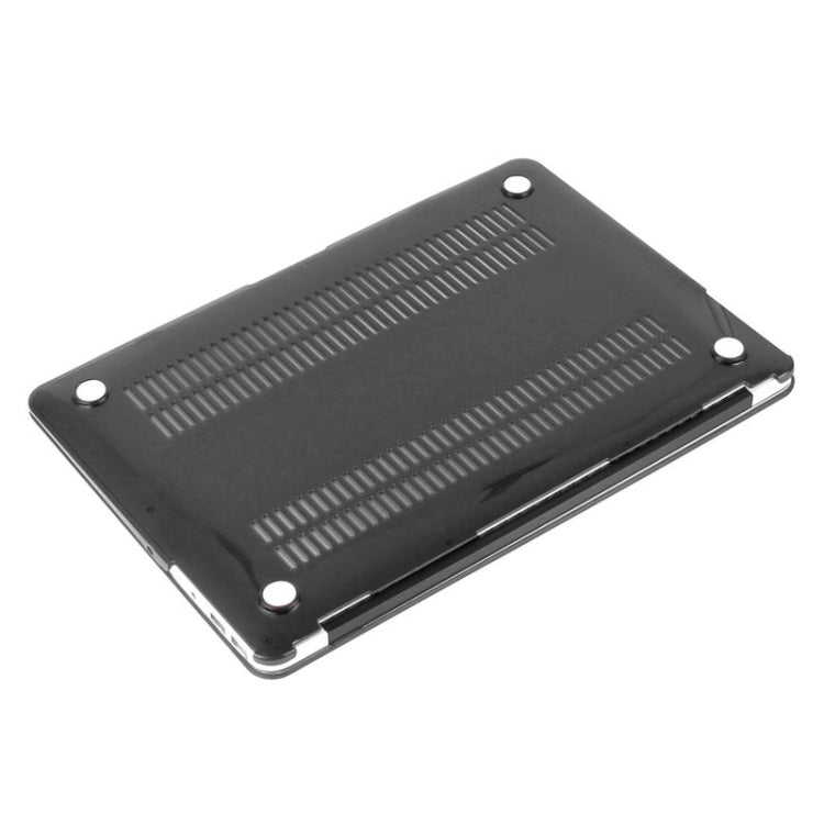 ENKAY for Macbook Air 13.3 inch (US Version) / A1369 / A1466 Hat-Prince 3 in 1 Crystal Hard Shell Plastic Protective Case with Keyboard Guard & Port Dust Plug(Black) - free shipping - PMC Jewellery - Order now!