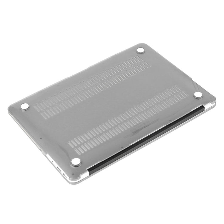 ENKAY for Macbook Air 13.3 inch (US Version) / A1369 / A1466 Hat-Prince 3 in 1 Crystal Hard Shell Plastic Protective Case with Keyboard Guard & Port Dust Plug(Grey) - free shipping - PMC Jewellery - Order now!