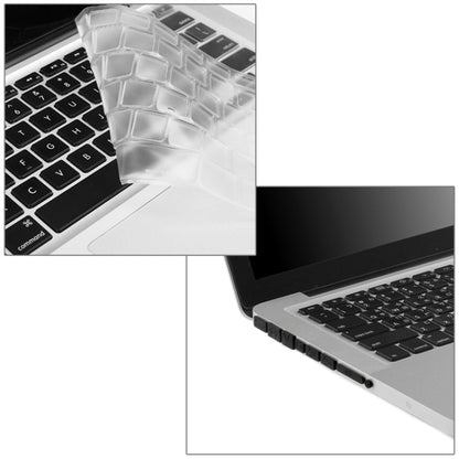 ENKAY for Macbook Pro 13.3 inch (US Version) / A1278 Hat-Prince 3 in 1 Crystal Hard Shell Plastic Protective Case with Keyboard Guard & Port Dust Plug(Grey) - MacBook Pro Cases by ENKAY | Online Shopping South Africa | PMC Jewellery | Buy Now Pay Later Mobicred