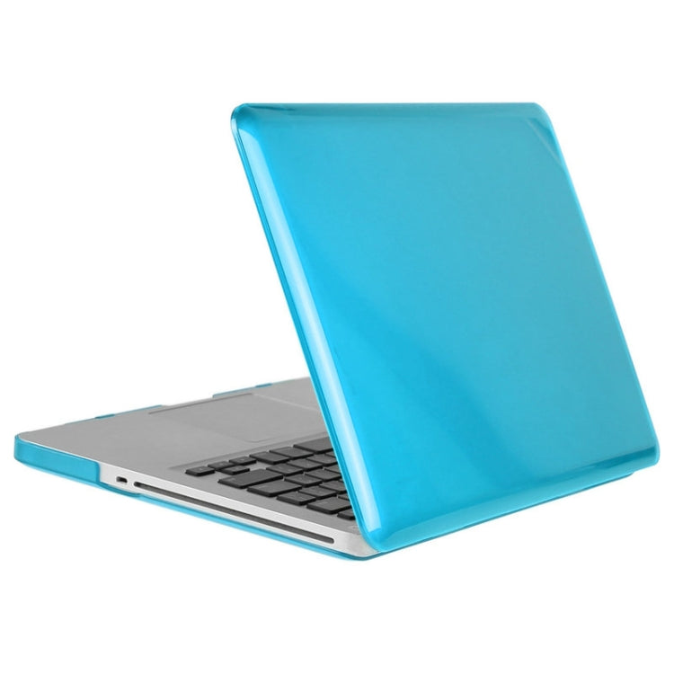 ENKAY for Macbook Pro 13.3 inch (US Version) / A1278 Hat-Prince 3 in 1 Crystal Hard Shell Plastic Protective Case with Keyboard Guard & Port Dust Plug(Blue) - MacBook Pro Cases by ENKAY | Online Shopping South Africa | PMC Jewellery | Buy Now Pay Later Mobicred