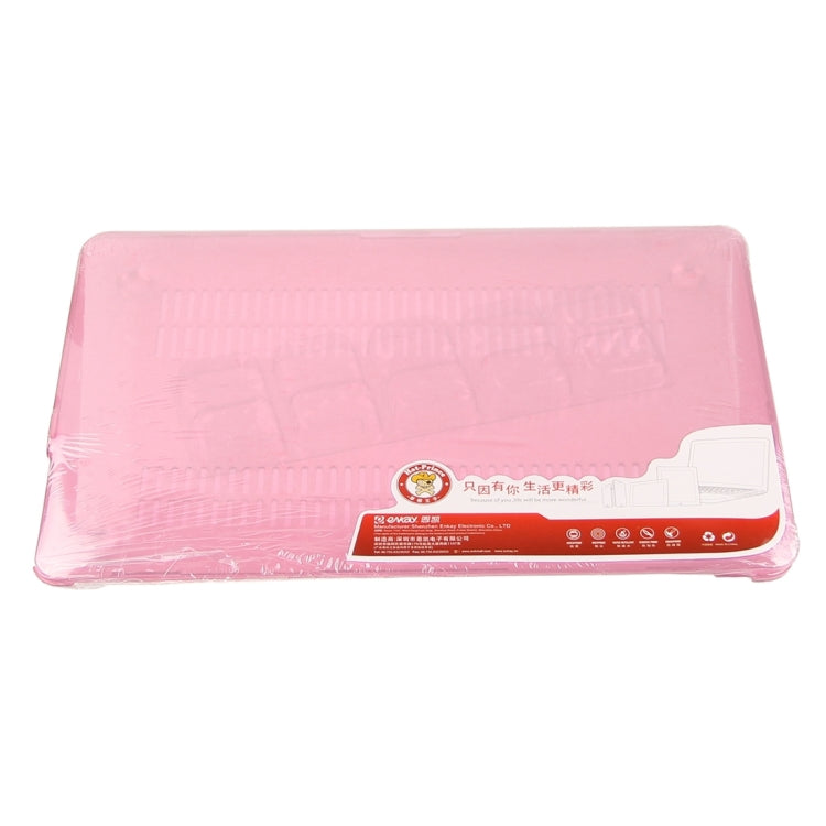 ENKAY for Macbook Pro 15.4 inch (US Version) / A1286 Hat-Prince 3 in 1 Crystal Hard Shell Plastic Protective Case with Keyboard Guard & Port Dust Plug(Pink) - free shipping - PMC Jewellery - Order now!