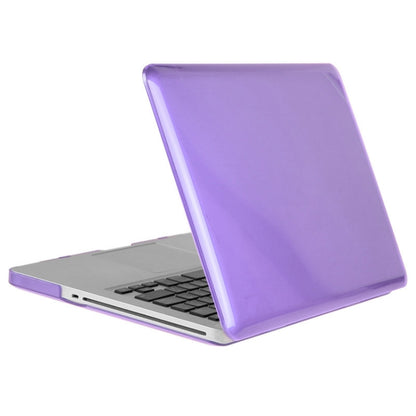 ENKAY for Macbook Pro 15.4 inch (US Version) / A1286 Hat-Prince 3 in 1 Crystal Hard Shell Plastic Protective Case with Keyboard Guard & Port Dust Plug(Purple) - MacBook Pro Cases by ENKAY | Online Shopping South Africa | PMC Jewellery | Buy Now Pay Later Mobicred