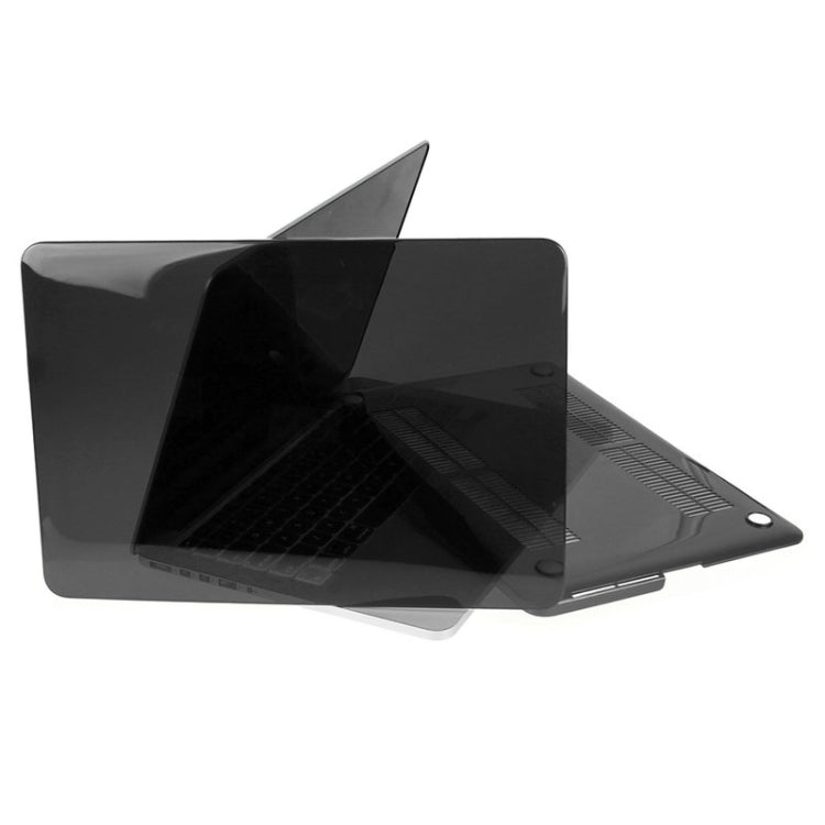 ENKAY for Macbook Pro Retina 15.4 inch (US Version) / A1398 Hat-Prince 3 in 1 Crystal Hard Shell Plastic Protective Case with Keyboard Guard & Port Dust Plug(Black) - free shipping - PMC Jewellery - Order now!
