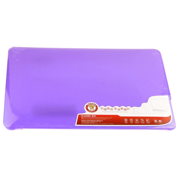 ENKAY for Macbook Pro 13.3 inch (US Version) / A1278 Hat-Prince 3 in 1 Frosted Hard Shell Plastic Protective Case with Keyboard Guard & Port Dust Plug(Purple) - MacBook Pro Cases by ENKAY | Online Shopping South Africa | PMC Jewellery | Buy Now Pay Later Mobicred