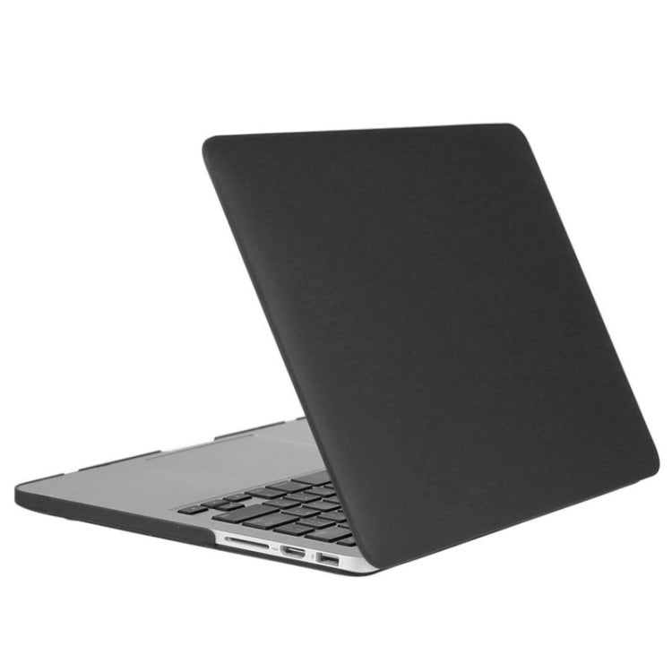 ENKAY for Macbook Pro Retina 13.3 inch (US Version) / A1425 / A1502 Hat-Prince 3 in 1 Frosted Hard Shell Plastic Protective Case with Keyboard Guard & Port Dust Plug(Black) - MacBook Pro Cases by ENKAY | Online Shopping South Africa | PMC Jewellery | Buy Now Pay Later Mobicred