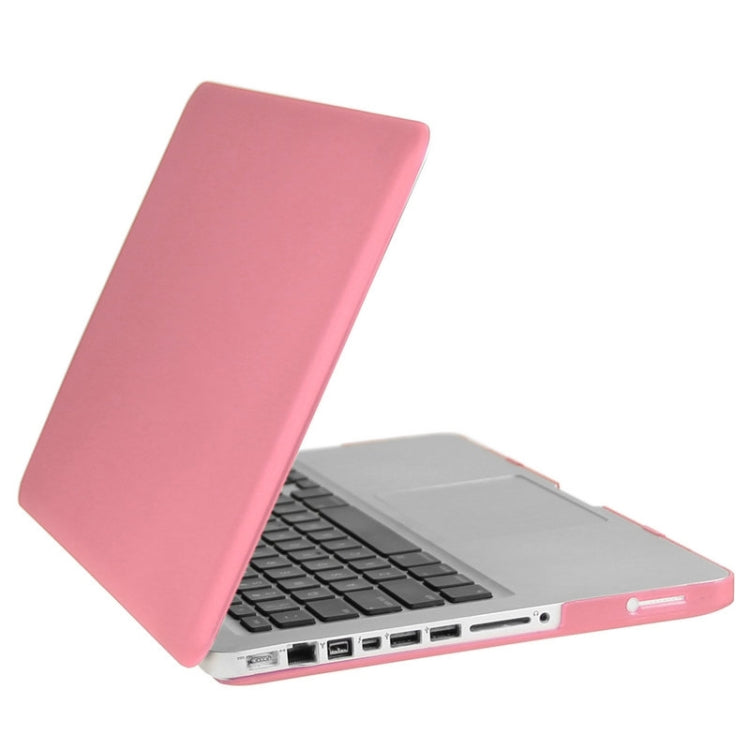 ENKAY for Macbook Pro 15.4 inch (US Version) / A1286 Hat-Prince 3 in 1 Frosted Hard Shell Plastic Protective Case with Keyboard Guard & Port Dust Plug(Pink) - free shipping - PMC Jewellery - Order now!