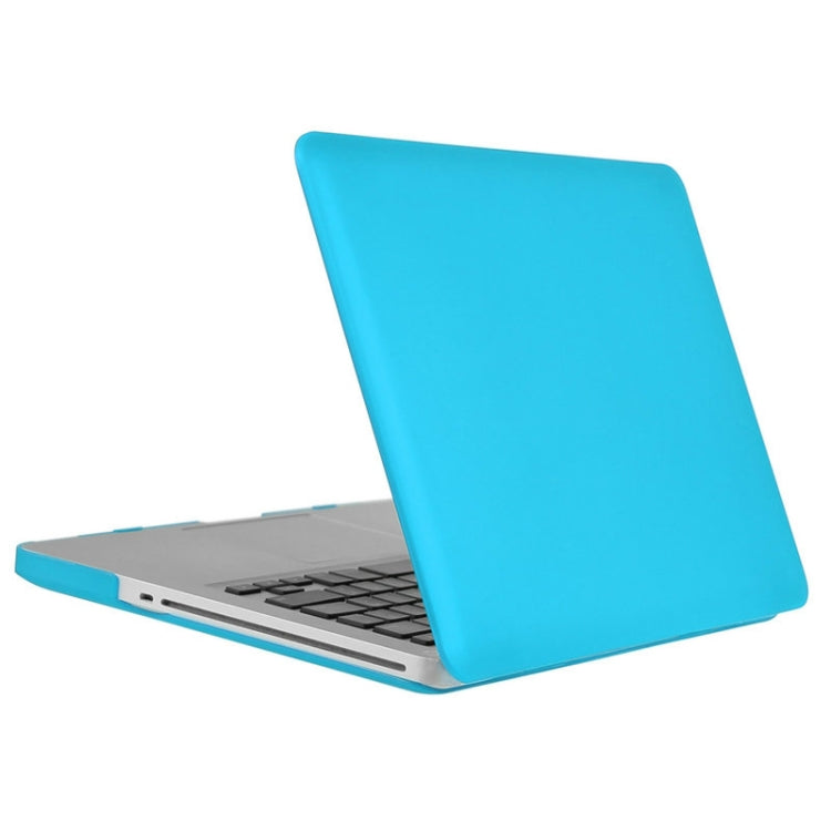 ENKAY for Macbook Pro 15.4 inch (US Version) / A1286 Hat-Prince 3 in 1 Frosted Hard Shell Plastic Protective Case with Keyboard Guard & Port Dust Plug(Blue) - MacBook Pro Cases by ENKAY | Online Shopping South Africa | PMC Jewellery | Buy Now Pay Later Mobicred