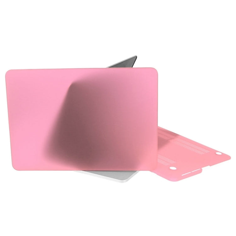 ENKAY for Macbook Pro Retina 15.4 inch (US Version) / A1398 Hat-Prince 3 in 1 Frosted Hard Shell Plastic Protective Case with Keyboard Guard & Port Dust Plug(Pink) - MacBook Pro Cases by ENKAY | Online Shopping South Africa | PMC Jewellery | Buy Now Pay Later Mobicred