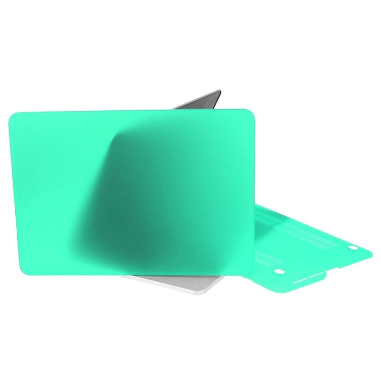 ENKAY for Macbook Pro Retina 15.4 inch (US Version) / A1398 Hat-Prince 3 in 1 Frosted Hard Shell Plastic Protective Case with Keyboard Guard & Port Dust Plug(Green) - MacBook Pro Cases by ENKAY | Online Shopping South Africa | PMC Jewellery | Buy Now Pay Later Mobicred