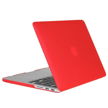 ENKAY for Macbook Pro Retina 15.4 inch (US Version) / A1398 Hat-Prince 3 in 1 Frosted Hard Shell Plastic Protective Case with Keyboard Guard & Port Dust Plug(Red) - MacBook Pro Cases by ENKAY | Online Shopping South Africa | PMC Jewellery | Buy Now Pay Later Mobicred