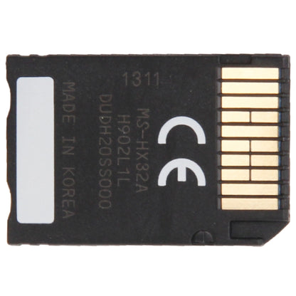 32GB Memory Stick Pro Duo HX Memory Card - 30MB / Second High Speed, for Use with PlayStation Portable (100% Real Capacity) - Memory Stick Card by PMC Jewellery | Online Shopping South Africa | PMC Jewellery | Buy Now Pay Later Mobicred