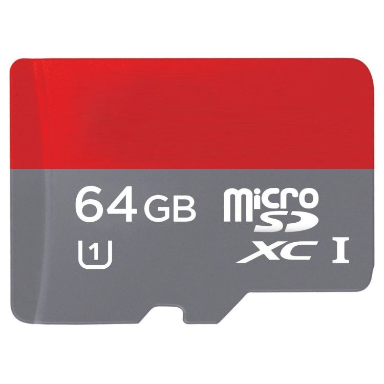 64GB High Speed Class 10 TF/Micro SDHC UHS-1(U1) Memory Card, Write: 15mb/s, Read: 30mb/s  (100% Real Capacity)(Black) - Micro SD Card by PMC TechLife | Online Shopping South Africa | PMC TechLife | Buy Now Pay Later Mobicred