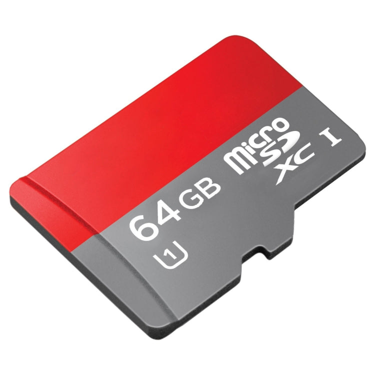 64GB High Speed Class 10 TF/Micro SDHC UHS-1(U1) Memory Card, Write: 15mb/s, Read: 30mb/s  (100% Real Capacity)(Black) - Micro SD Card by PMC TechLife | Online Shopping South Africa | PMC TechLife | Buy Now Pay Later Mobicred