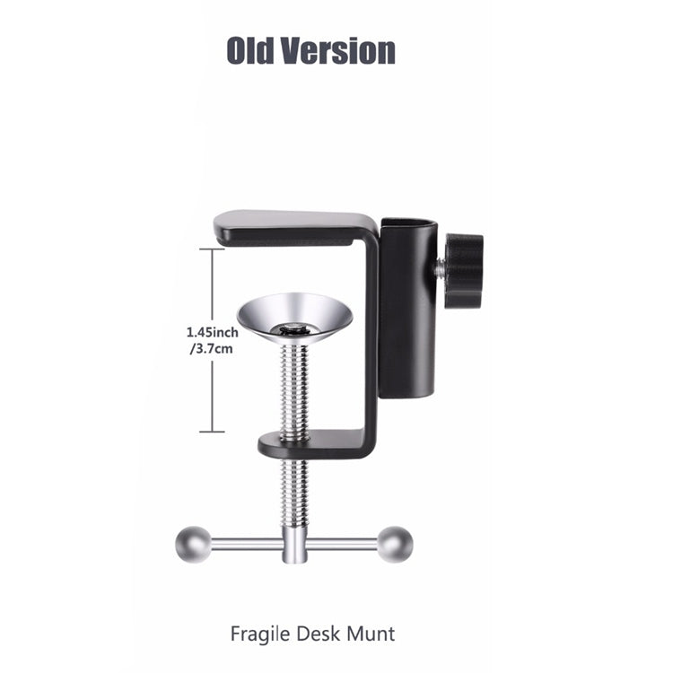 NB-35 Adjustable Table Mount Recording Microphone Suspension Arm Stand Clip Holder, For Studio Recording, Live Broadcast, Live Show, KTV, etc.(Black) - Stand by PMC TechLife | Online Shopping South Africa | PMC TechLife | Buy Now Pay Later Mobicred