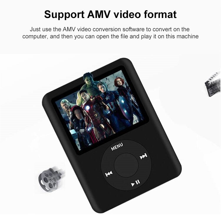 1.8 inch TFT Screen MP4 Player with TF Card Slot, Support Recorder, FM Radio, E-Book and Calendar(Magenta) - MP4 Player by PMC TechLife | Online Shopping South Africa | PMC TechLife | Buy Now Pay Later Mobicred