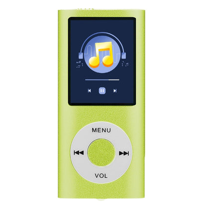 1.8 inch TFT Screen Metal MP4 Player with TF Card Slot, Support Recorder, FM Radio, E-Book and Calendar(Green) - MP4 Player by PMC Jewellery | Online Shopping South Africa | PMC Jewellery | Buy Now Pay Later Mobicred