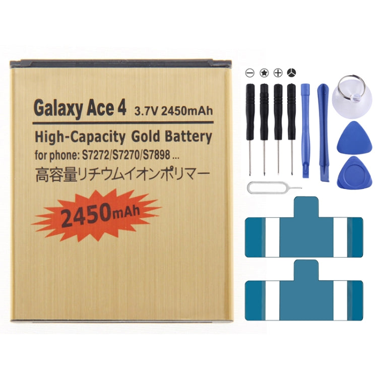 2450mAh High Capacity Business Replacement Battery for Galaxy Ace 4 / S7272 / S7270 / S7898 - For Samsung by PMC Jewellery | Online Shopping South Africa | PMC Jewellery | Buy Now Pay Later Mobicred