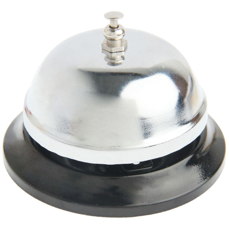 Stainless Steel Bell for Coffee House / Bar / Kitchen Hotel Service Call, QJ125 (Silver) - Gadgets by PMC Jewellery | Online Shopping South Africa | PMC Jewellery | Buy Now Pay Later Mobicred