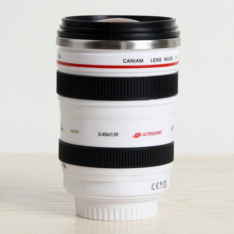 400ML Camera Lens Cup Mug Caniam EF 24-105mm F4 Filter Cup for Coffee Milk Water as Gift(Black) - Vacuum Thermoses & Cups by PMC Jewellery | Online Shopping South Africa | PMC Jewellery | Buy Now Pay Later Mobicred