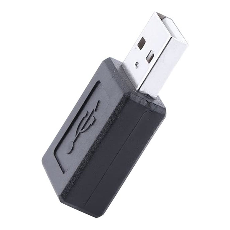 USB 2.0 AM to Micro USB Female Adapter(Black) - USB Adapter by PMC Jewellery | Online Shopping South Africa | PMC Jewellery | Buy Now Pay Later Mobicred