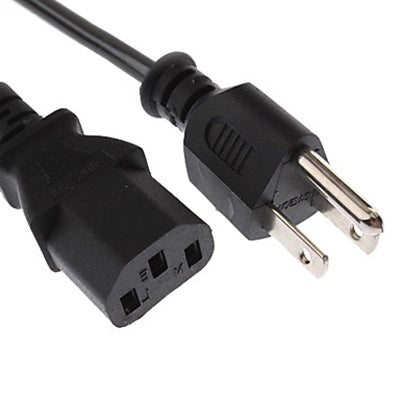 Universal US 3 Prong AC Power Cords for Desktop Computer Printer Monitor Plug, Cable Length: 1.5m - Power Cord by PMC Jewellery | Online Shopping South Africa | PMC Jewellery