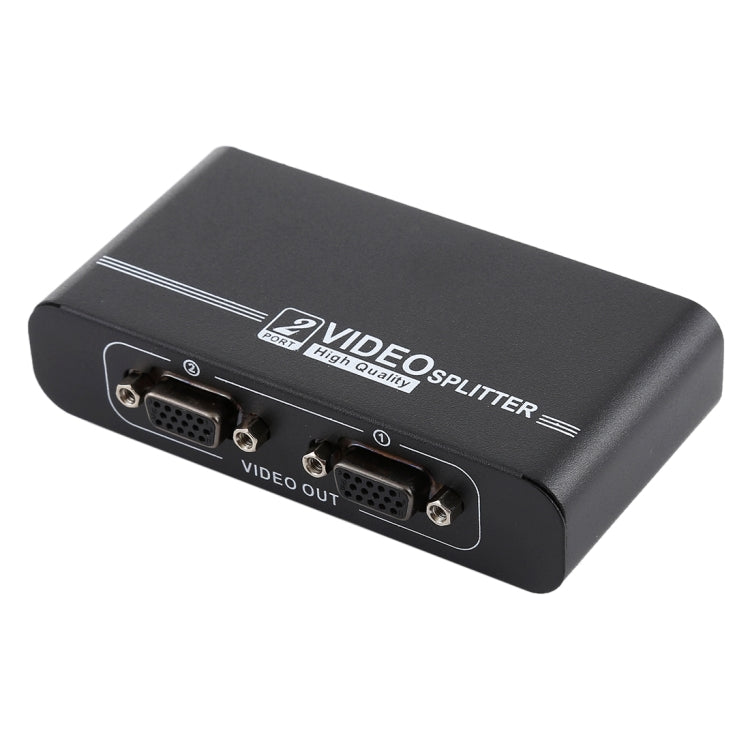 VGA-102A 1 to 2 Ports 1920 x 1440 VGA Splitter - VGA Splitters by PMC Jewellery | Online Shopping South Africa | PMC Jewellery | Buy Now Pay Later Mobicred