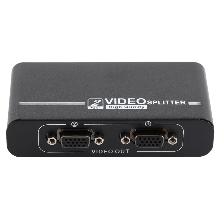 VGA-102A 1 to 2 Ports 1920 x 1440 VGA Splitter - VGA Splitters by PMC Jewellery | Online Shopping South Africa | PMC Jewellery | Buy Now Pay Later Mobicred