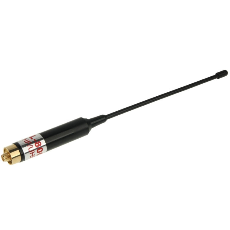 AL-800 Dual Band 144/430MHz High Gain SMA-F Telescopic Handheld Radio Dual Antenna for Walkie Talkie, Antenna Length: 22cm / 86cm - Antenna by PMC TechLife | Online Shopping South Africa | PMC TechLife | Buy Now Pay Later Mobicred